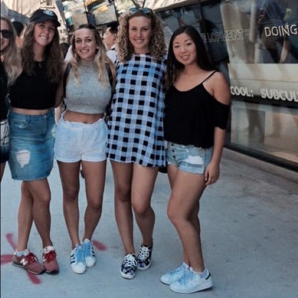 CARMAR ripped high-waisted button-up denim shorts